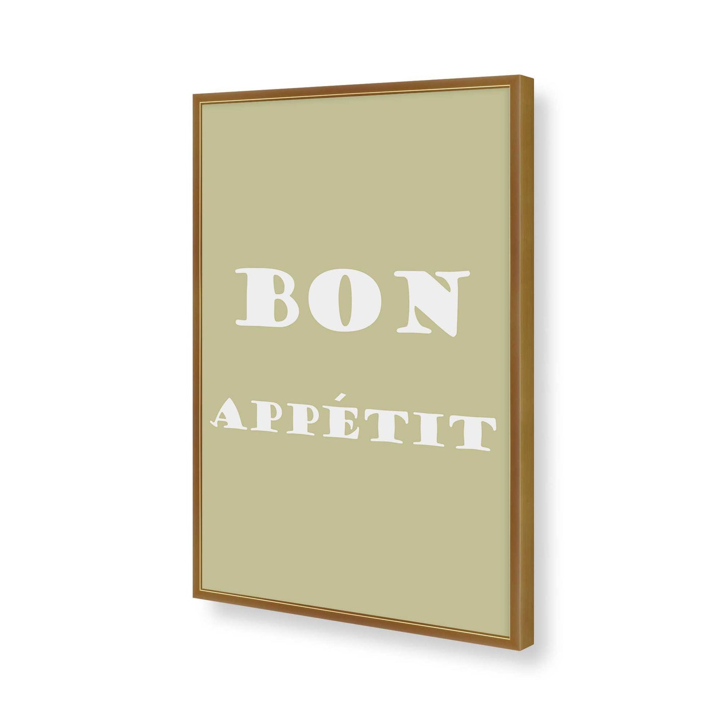 [Color:Polished Gold], Picture of art in a Polished Gold frame of the corner