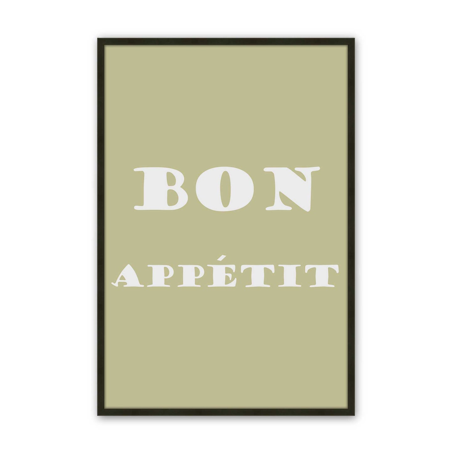 [Color:Satin Black], Picture of art in a Satin Black frame