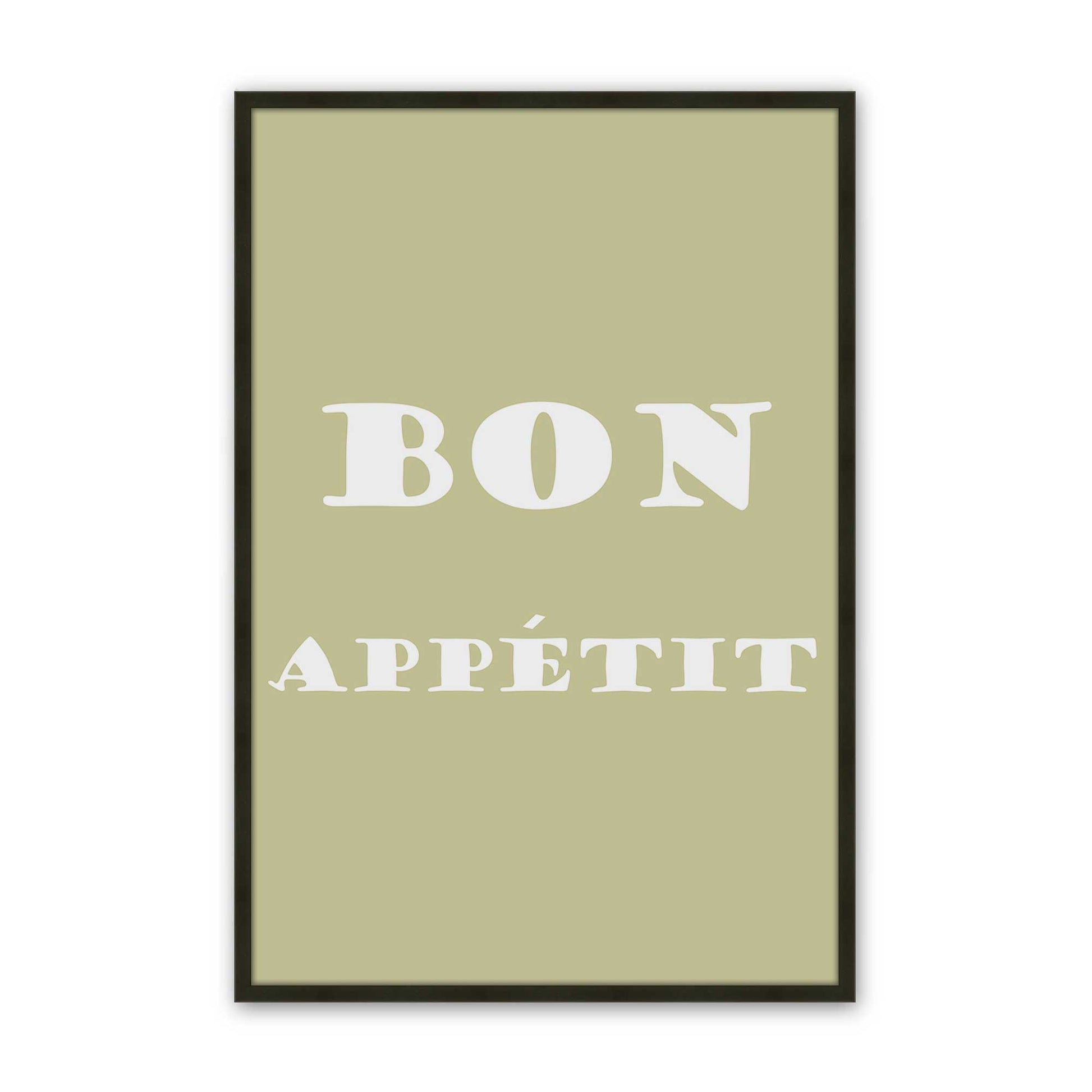 [Color:Satin Black], Picture of art in a Satin Black frame
