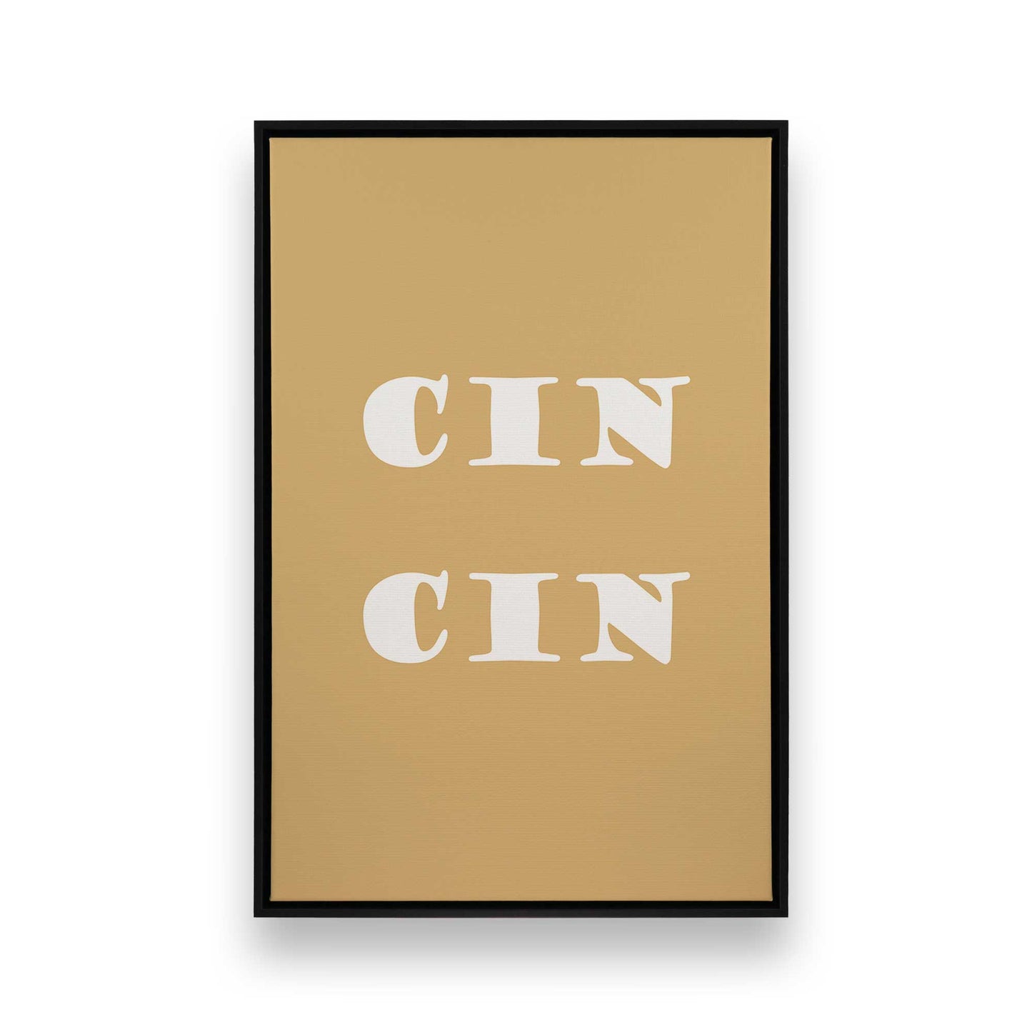 [Color:Satin Black], Picture of art in a Satin Black frame