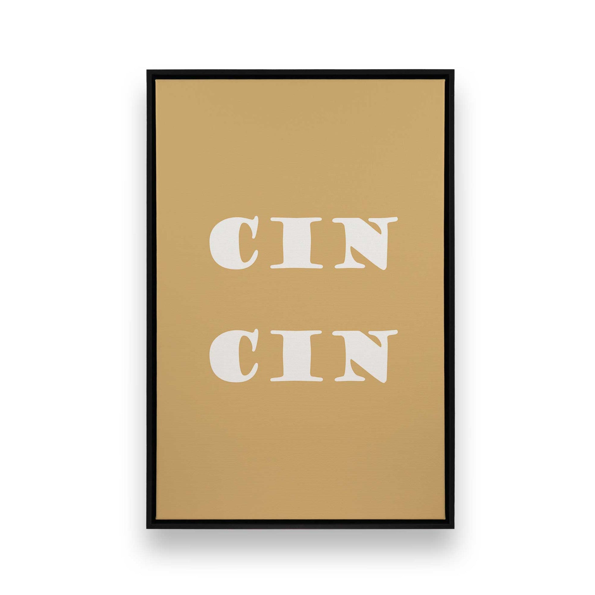 [Color:Satin Black], Picture of art in a Satin Black frame