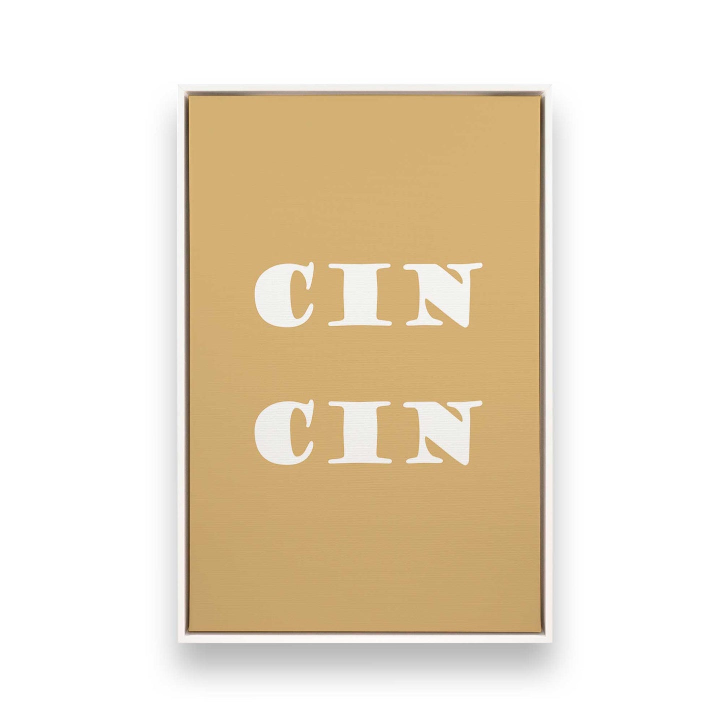 [Color:Opaque White], Picture of art in a White frame