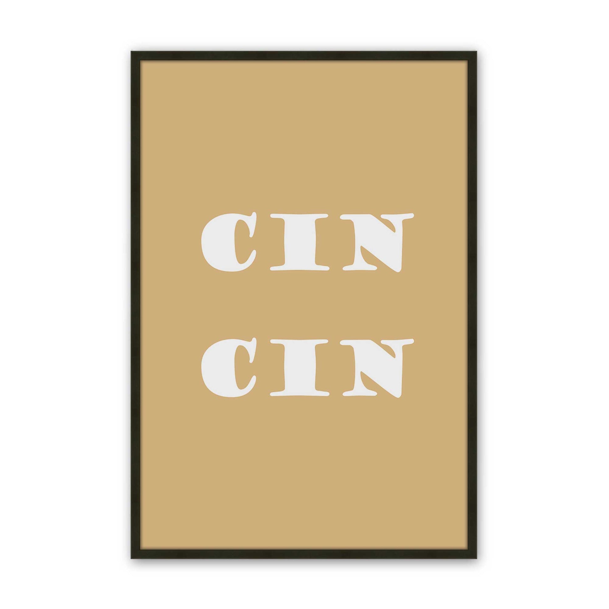 [Color:Satin Black], Picture of art in a Satin Black frame