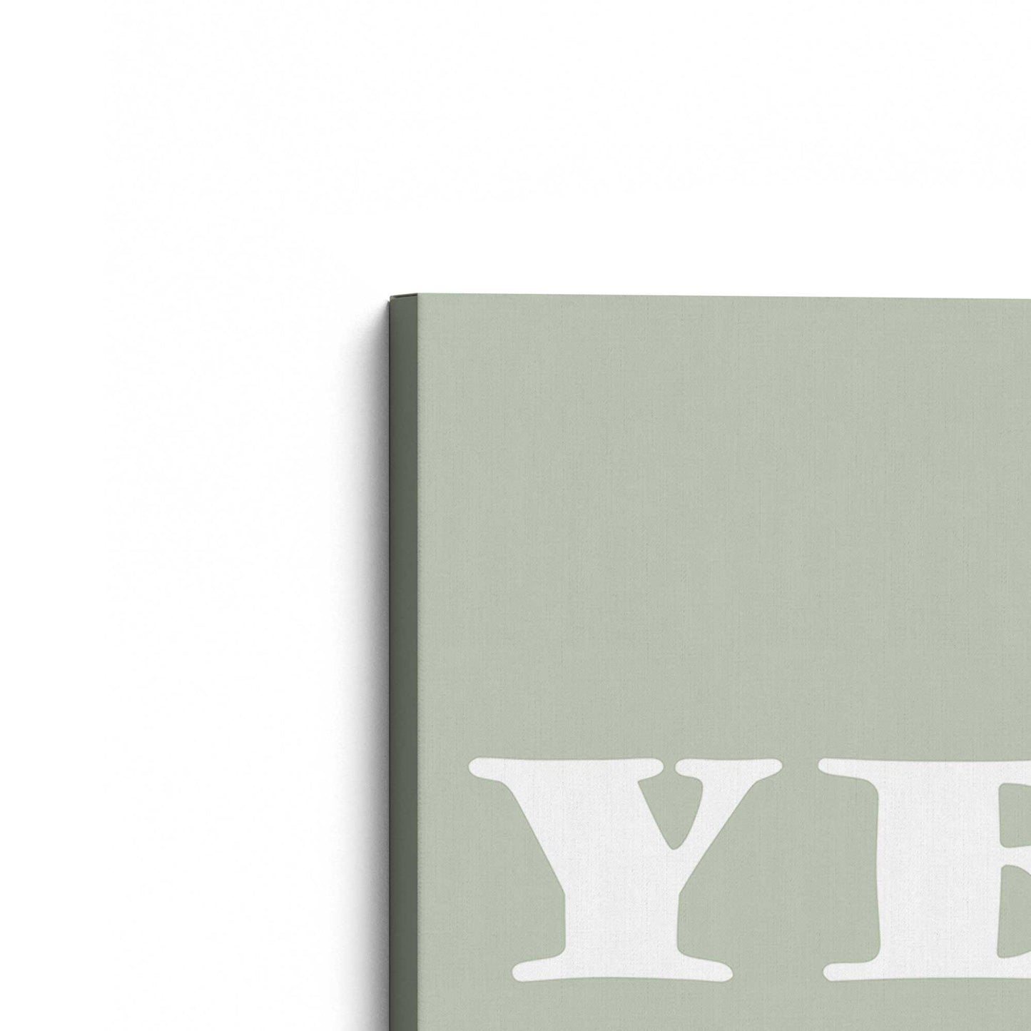 [Color:Stretched Canvas], Picture of the corner of the art