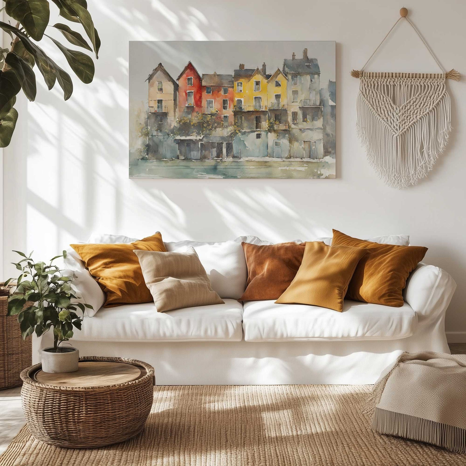 Picture of art in a room