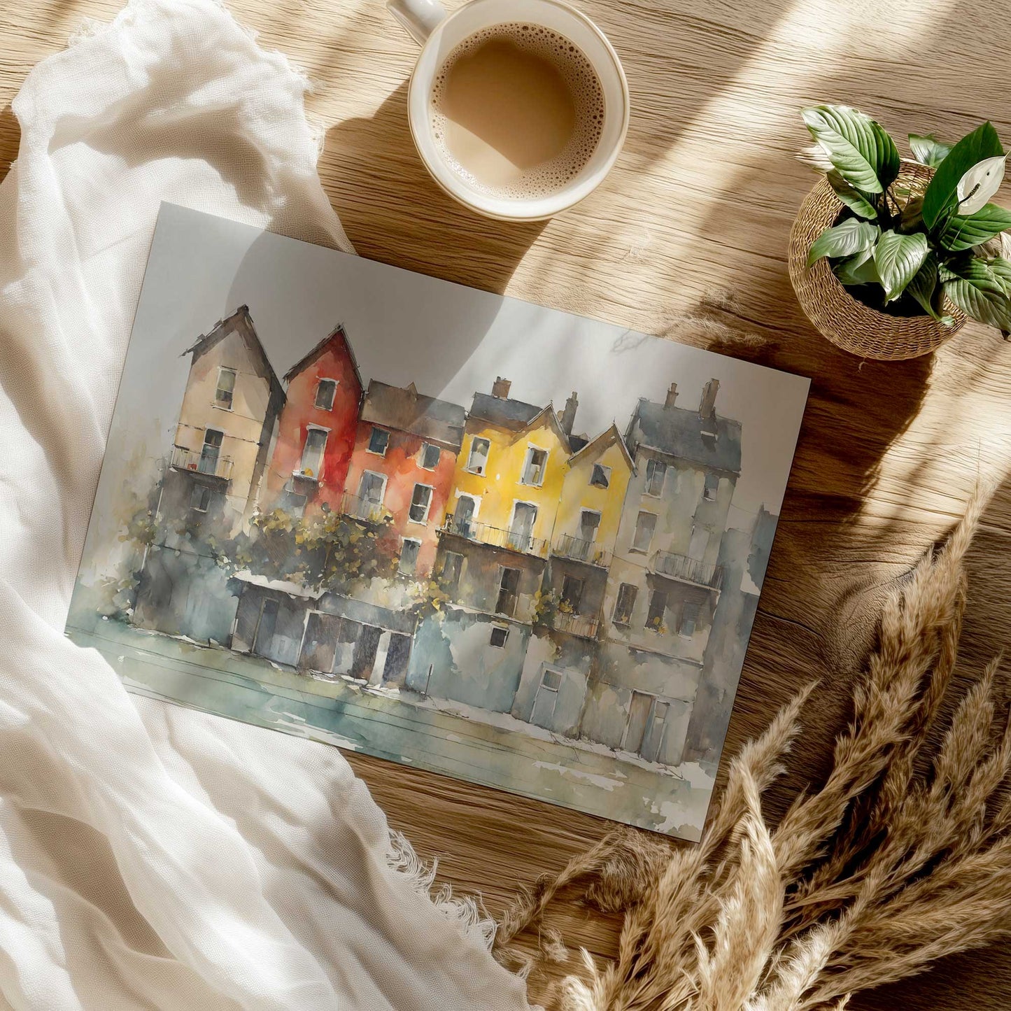 [Color:Rolled Print], Picture of close up of art