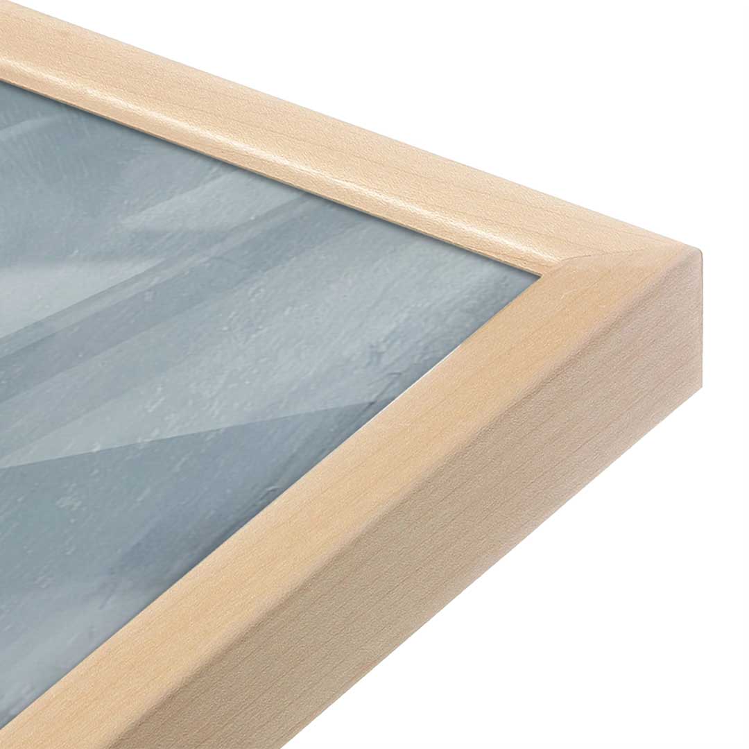 [Color:Raw Maple], Picture of art in a Raw Maple frame at an angle