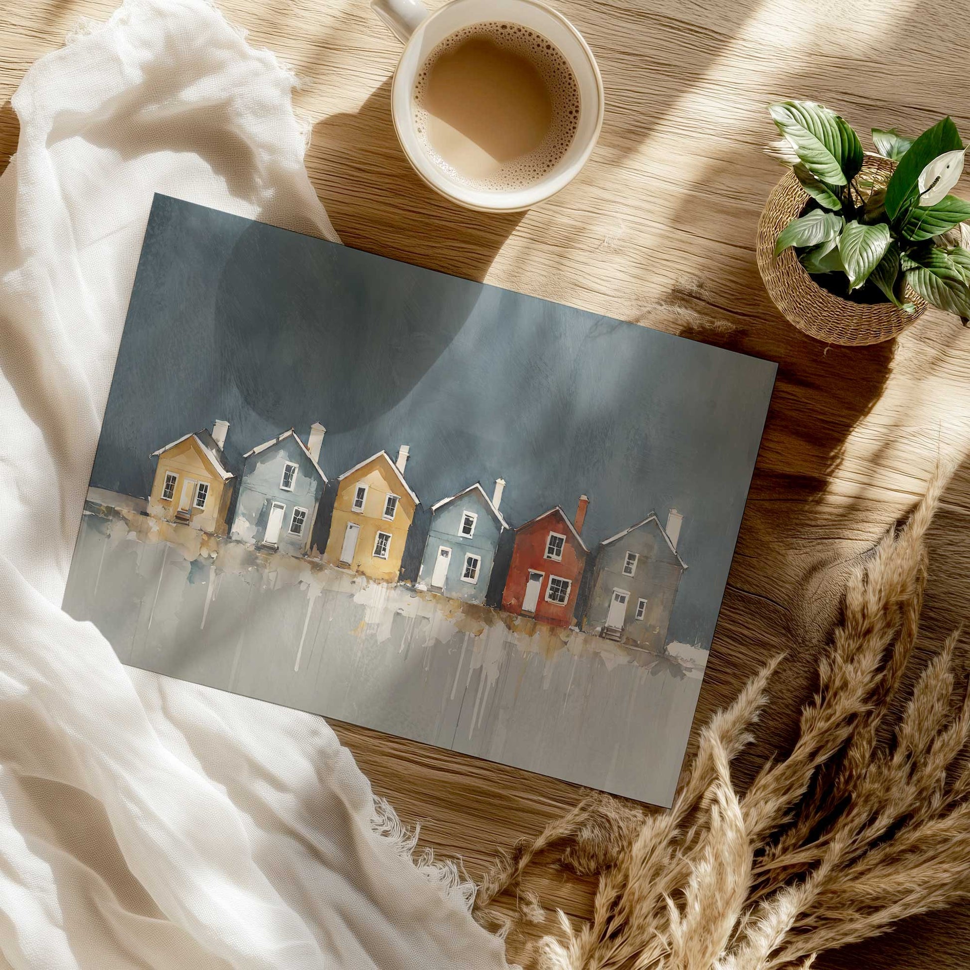 [Color:Rolled Print], Picture of close up of art