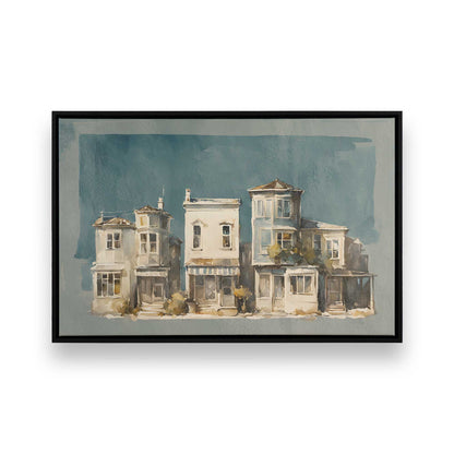 [Color:Satin Black], Picture of art in a Satin Black frame