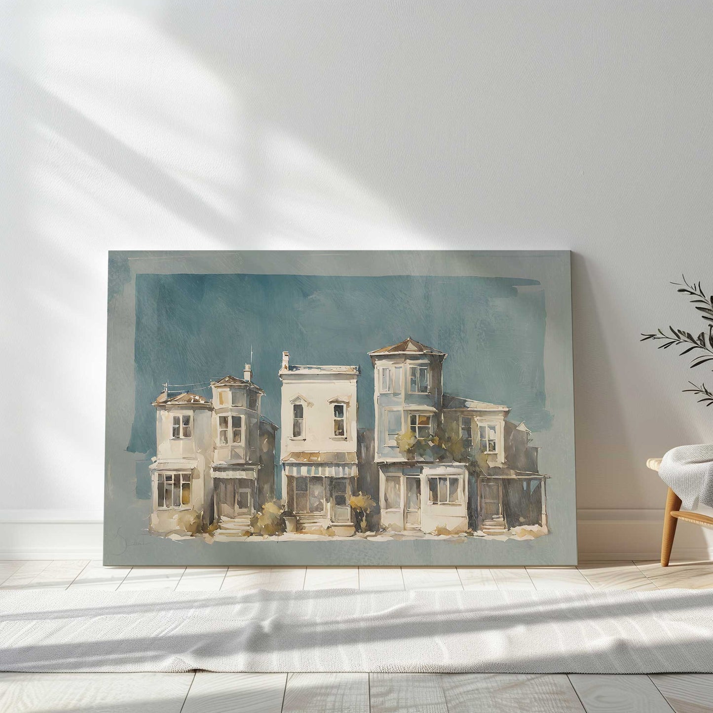 Picture of art in a room