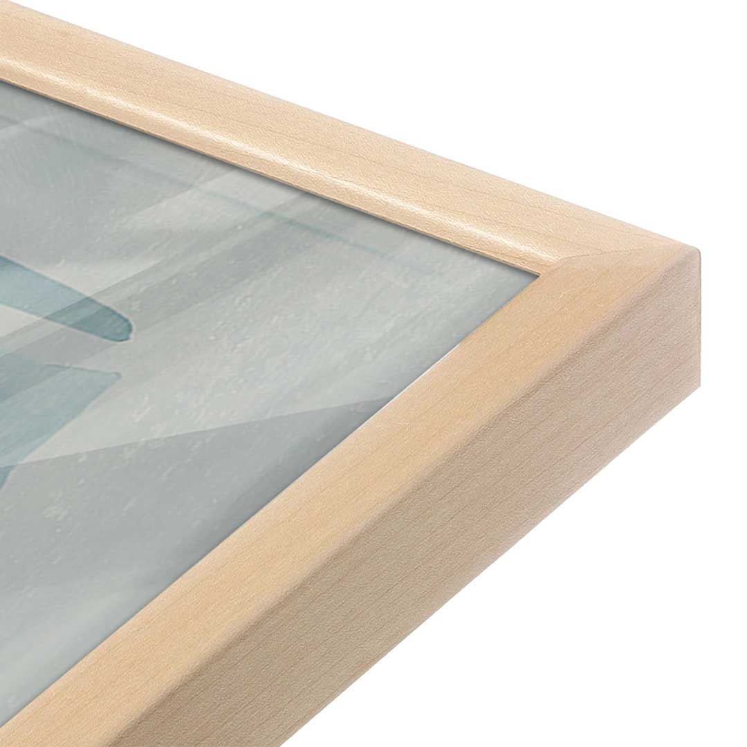 [Color:Raw Maple], Picture of art in a Raw Maple frame at an angle