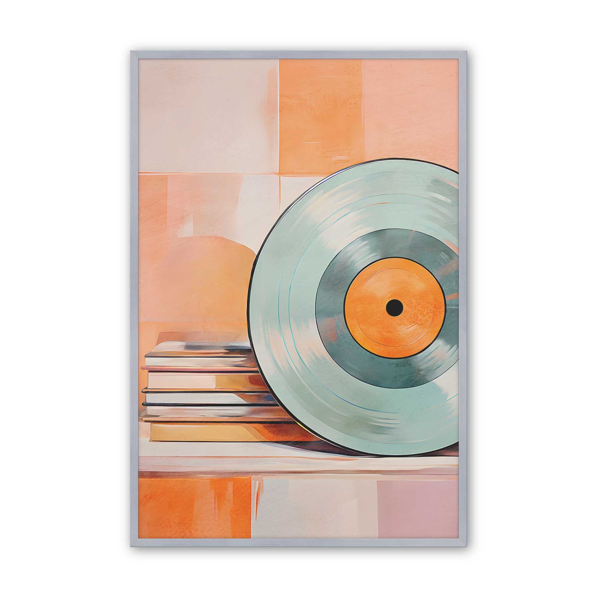[Color:Polished Chrome], Picture of art in a Polished Chrome frame
