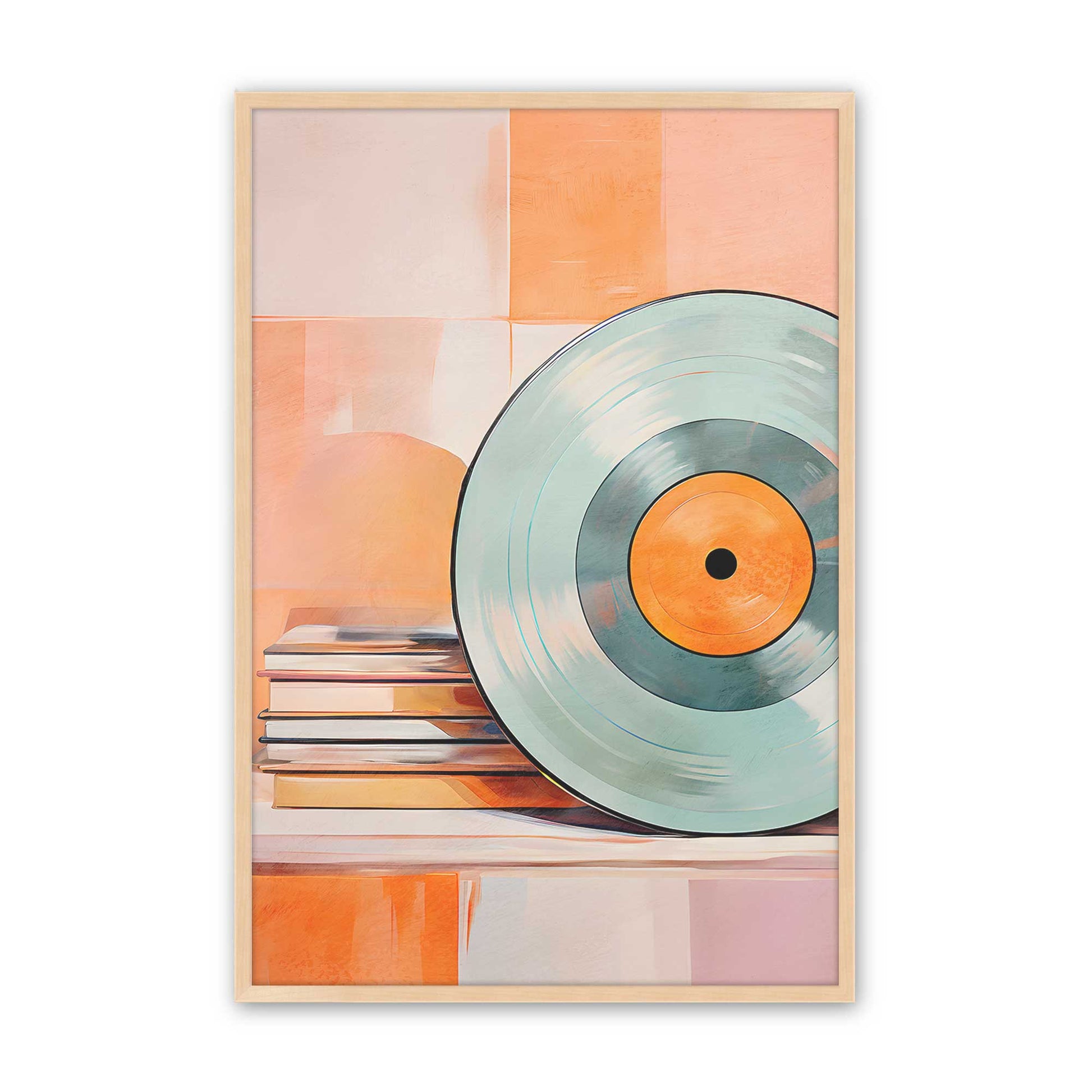 [Color:Raw Maple], Picture of art in a Raw Maple frame