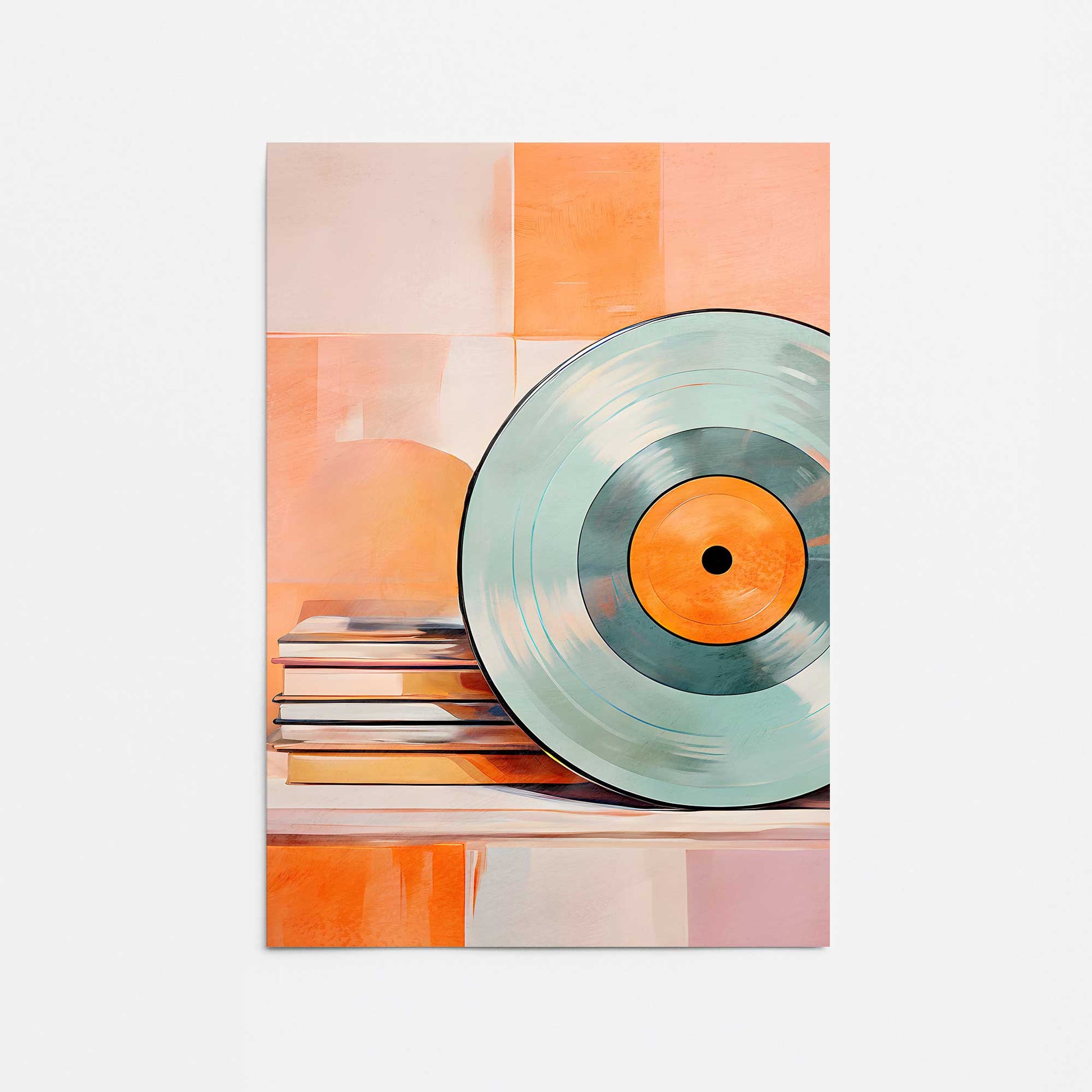 [Color:Rolled Print], Picture of close up of art