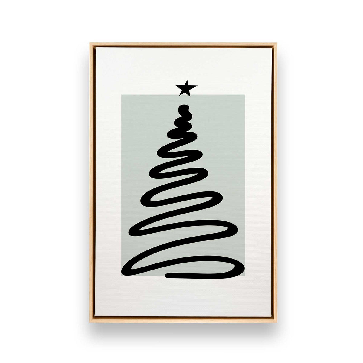 [Color:American Maple], Picture of art in a American Maple frame