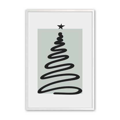 [Color:Opaque White], Picture of art in a Opaque White frame