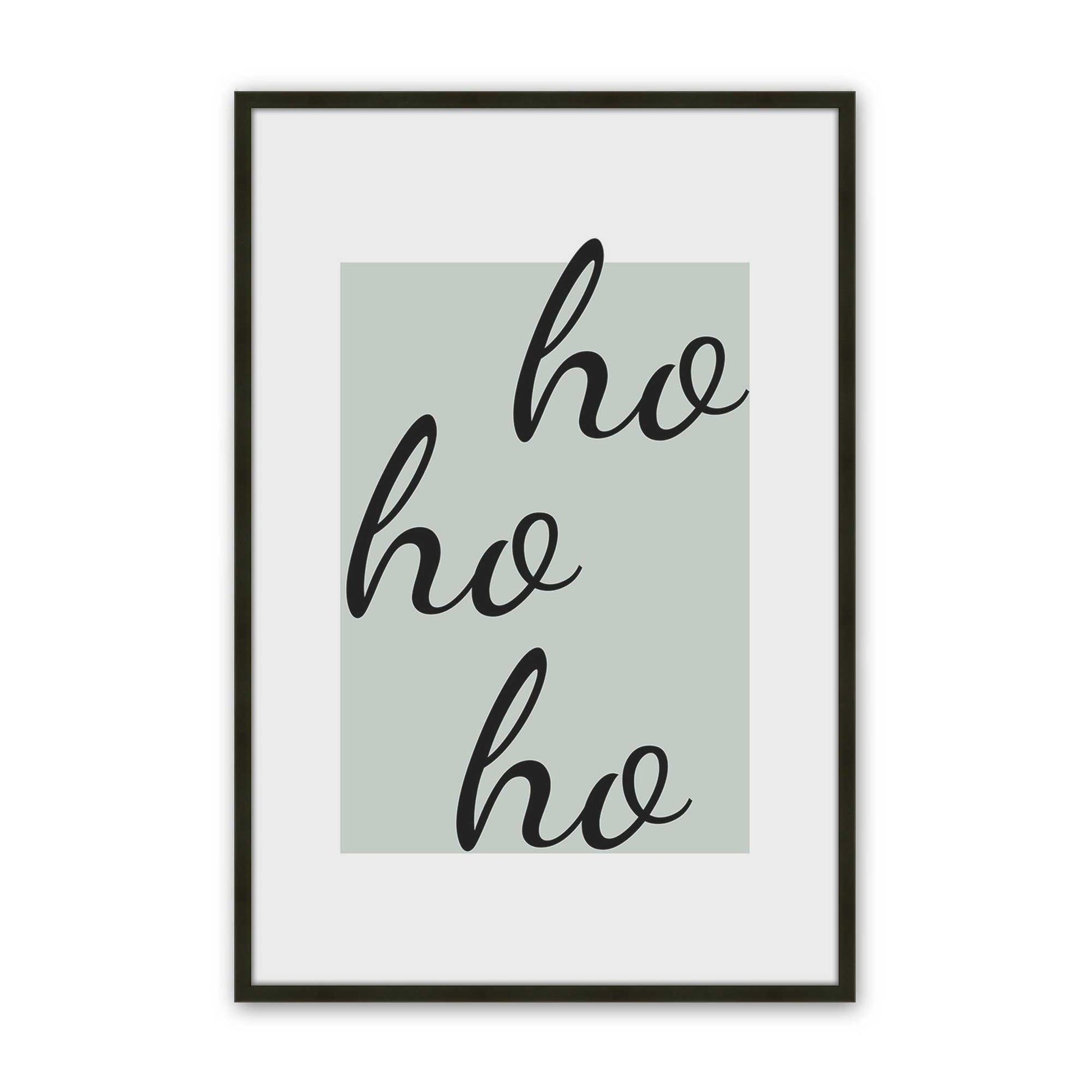 [Color:Satin Black], Picture of art in a Satin Black frame