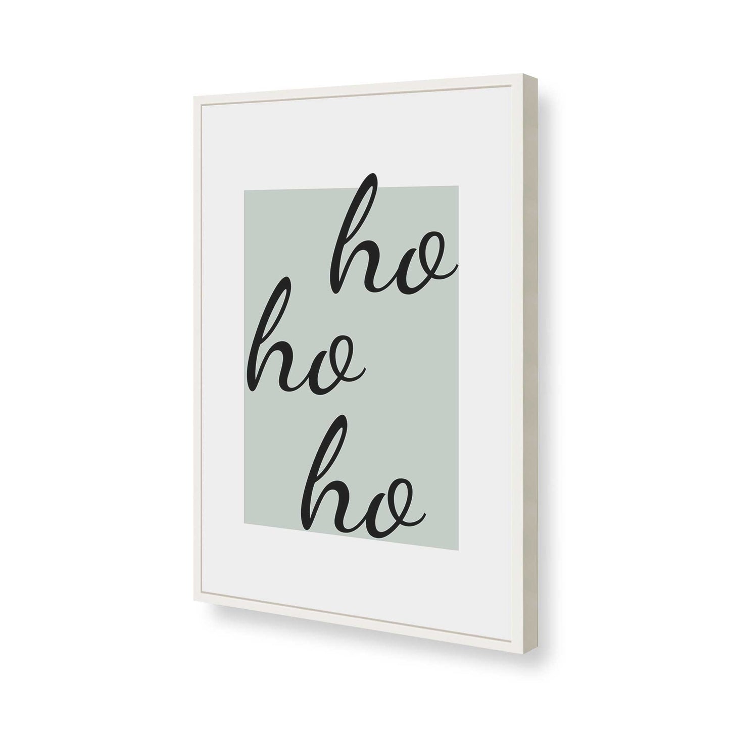 [Color:Opaque White], Picture of art in a Opaque White frame of the corner