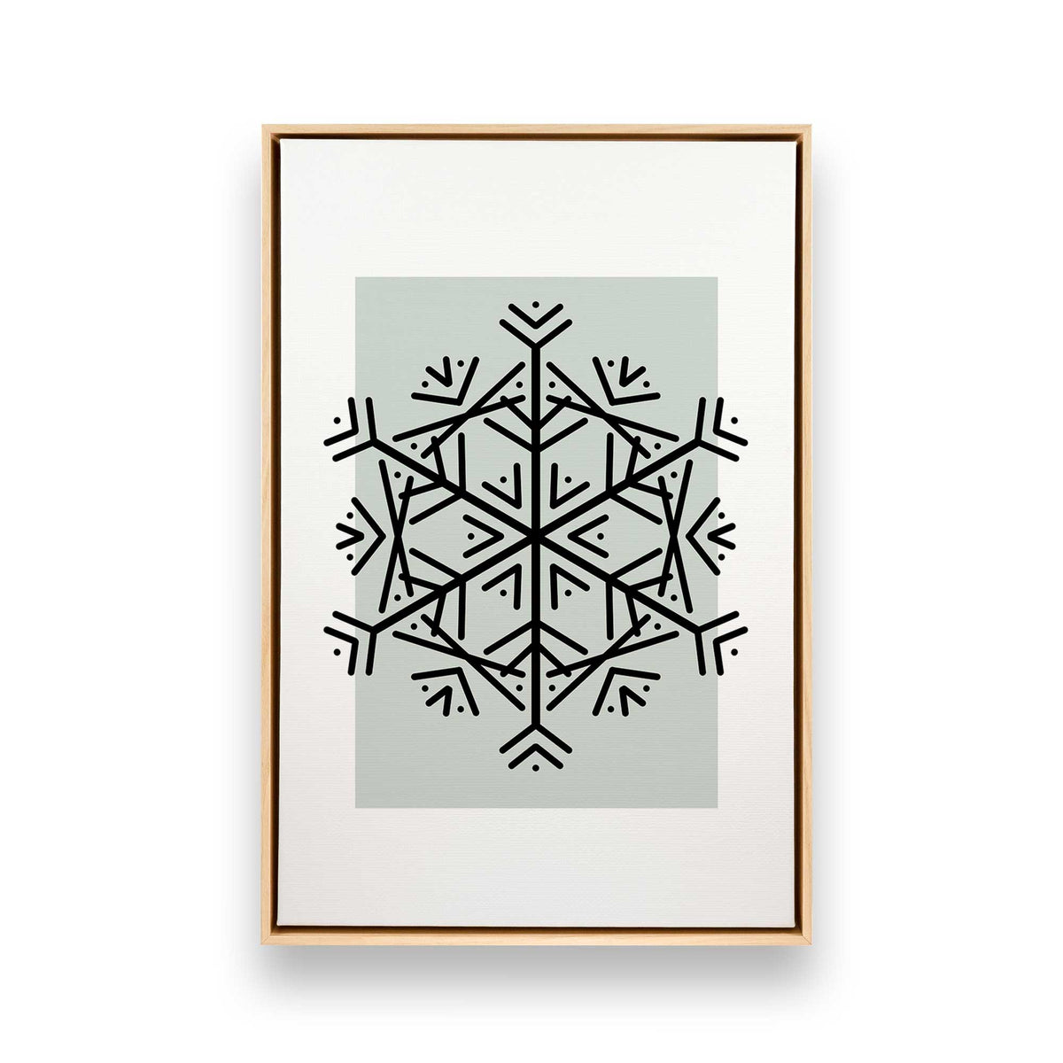 [Color:American Maple], Picture of art in a American Maple frame