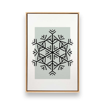 [Color:American Maple], Picture of art in a American Maple frame