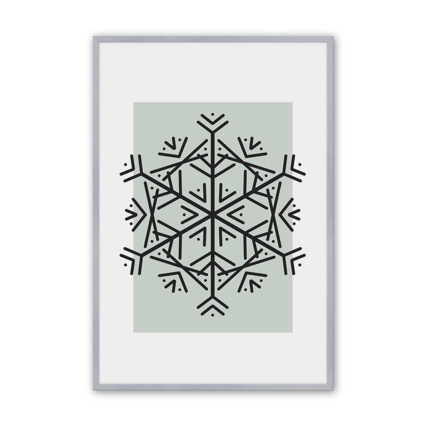 [Color:Polished Chrome], Picture of art in a Polished Chrome frame