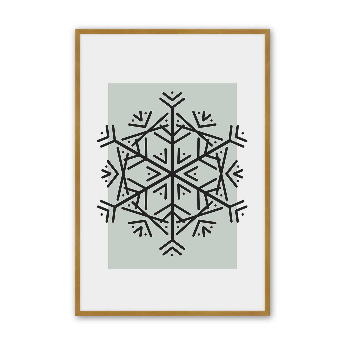 [Color:Polished Gold], Picture of art in a Polished Gold frame