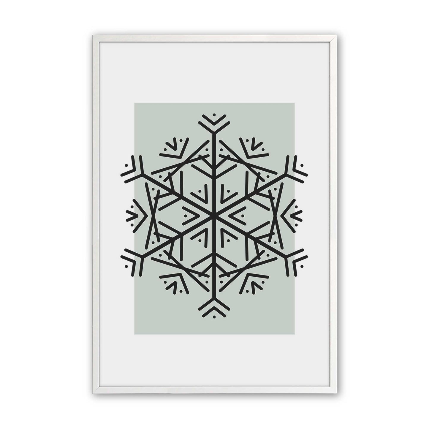 [Color:Opaque White], Picture of art in a Opaque White frame
