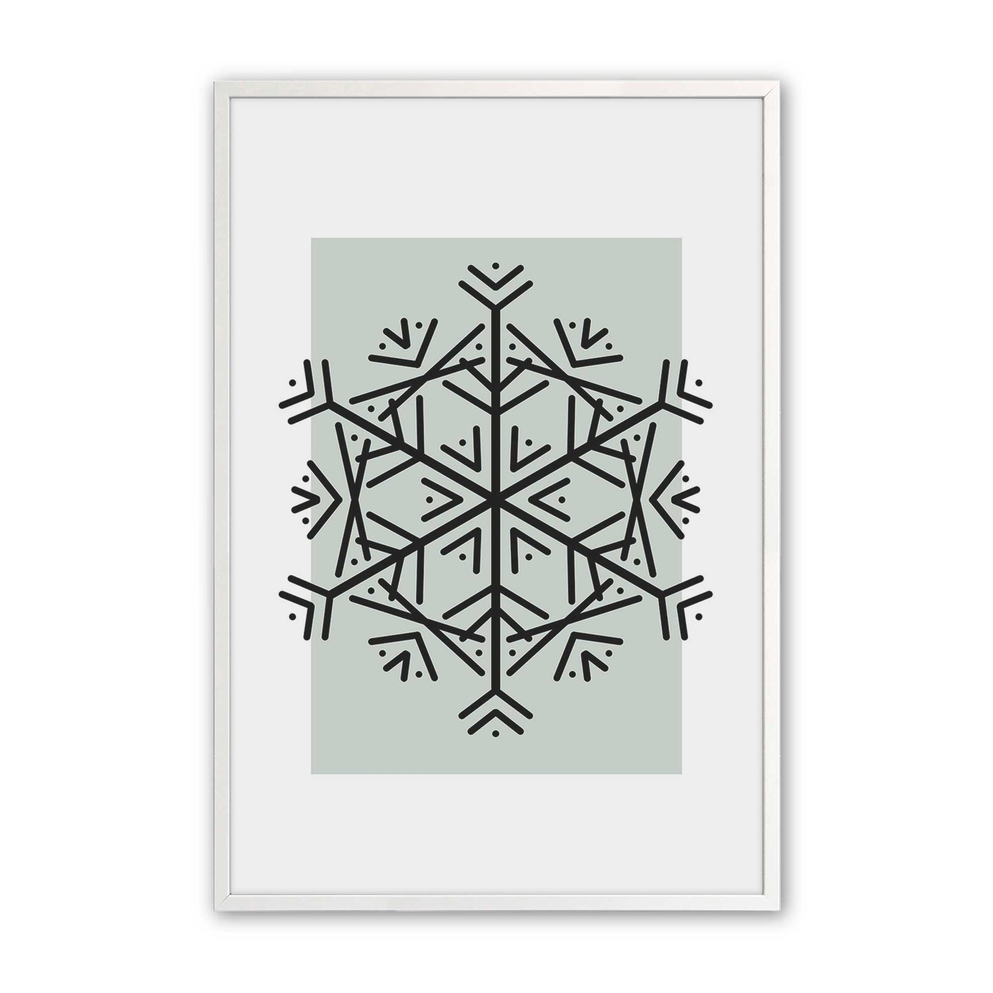 [Color:Opaque White], Picture of art in a Opaque White frame