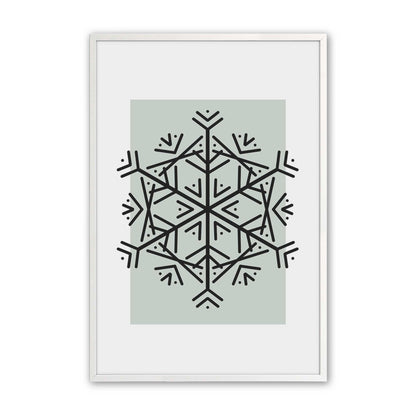 [Color:Opaque White], Picture of art in a Opaque White frame