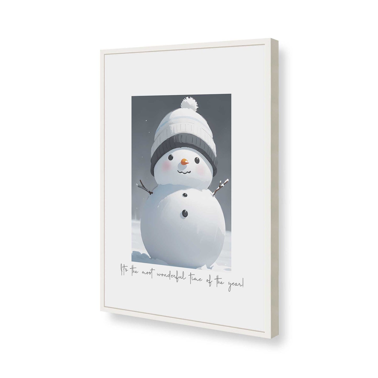 [Color:Opaque White], Picture of art in a Opaque White frame of the corner