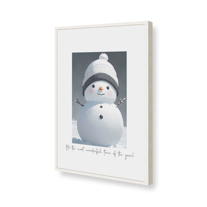 [Color:Opaque White], Picture of art in a Opaque White frame of the corner