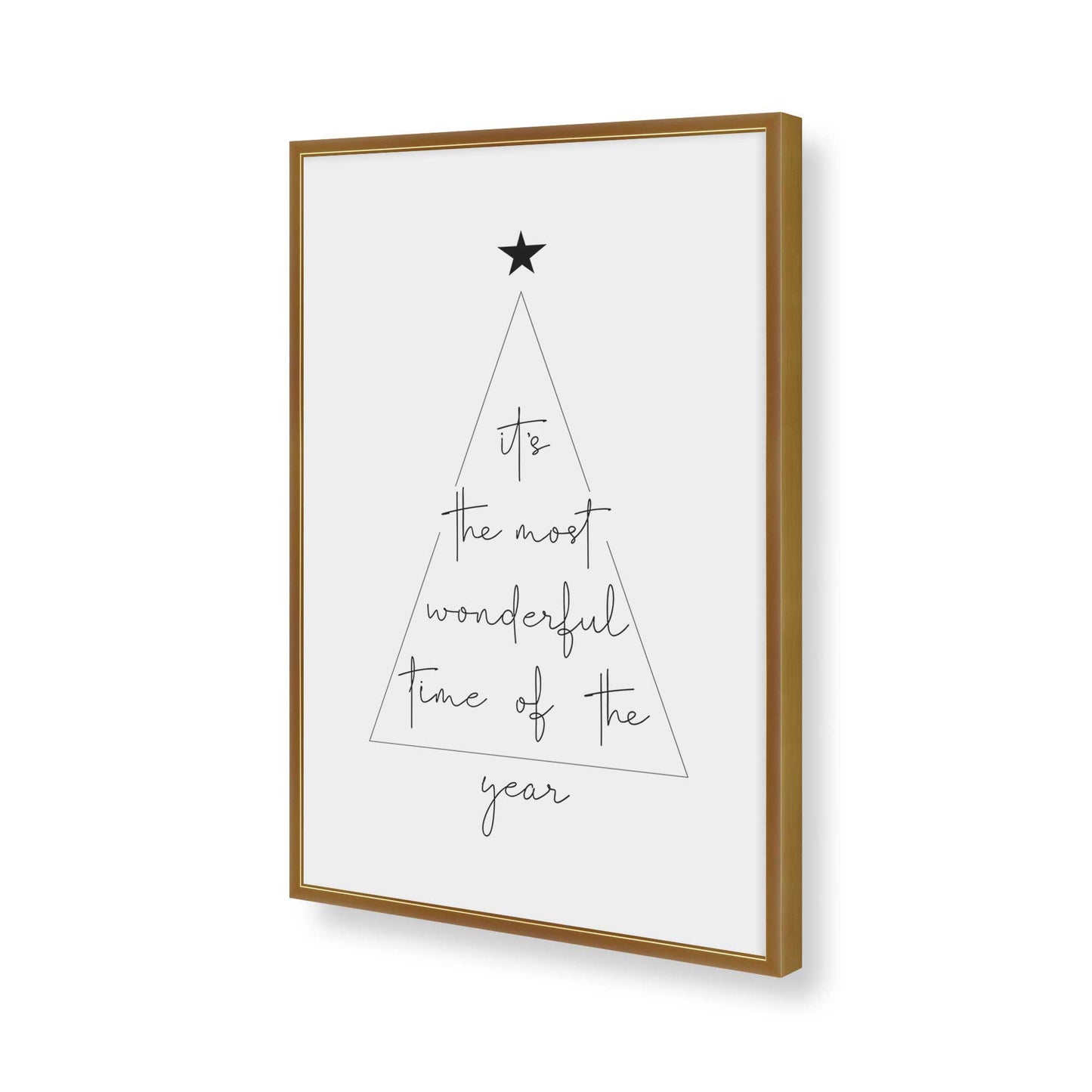 [Color:Polished Gold], Picture of art in a Polished Gold frame of the corner