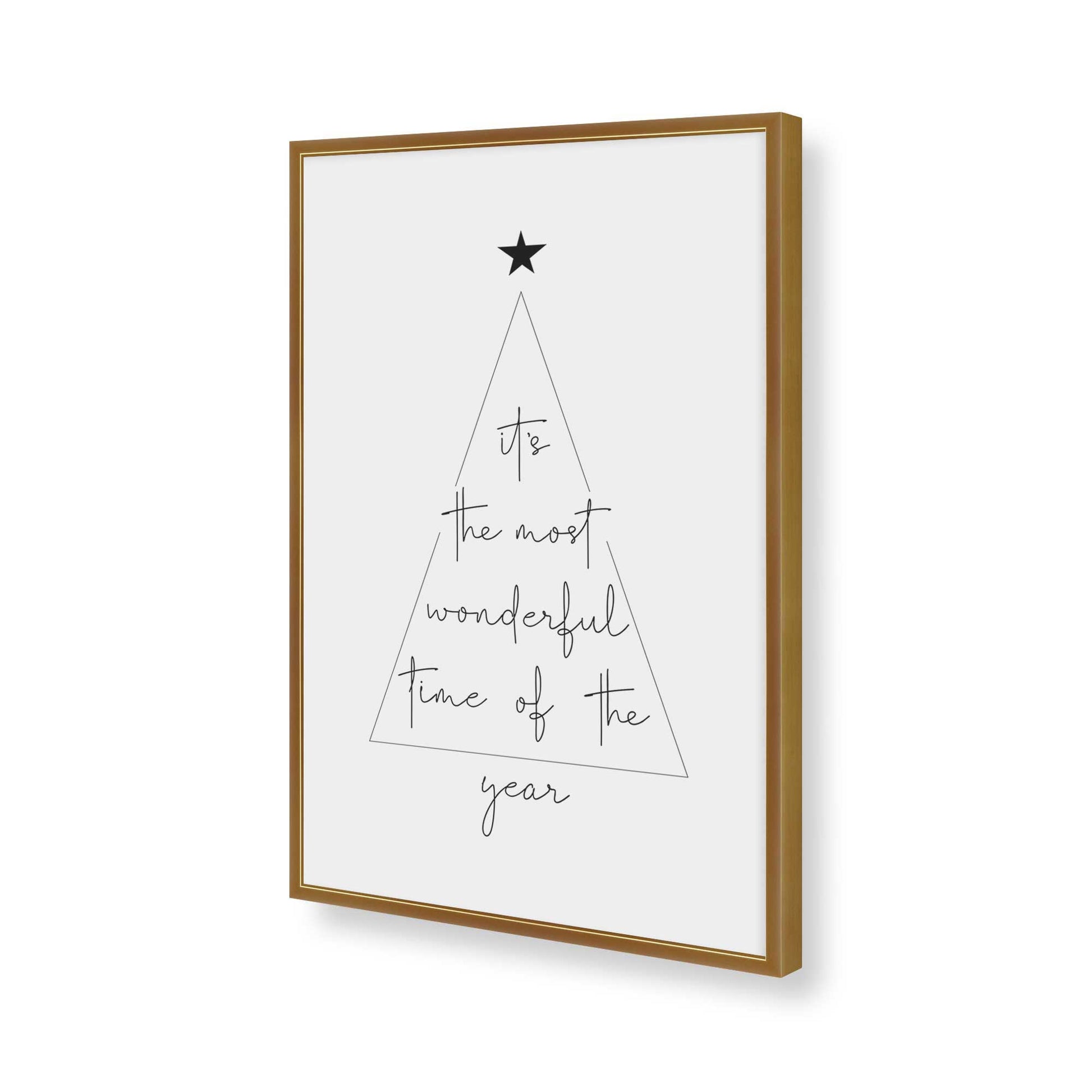 [Color:Polished Gold], Picture of art in a Polished Gold frame of the corner