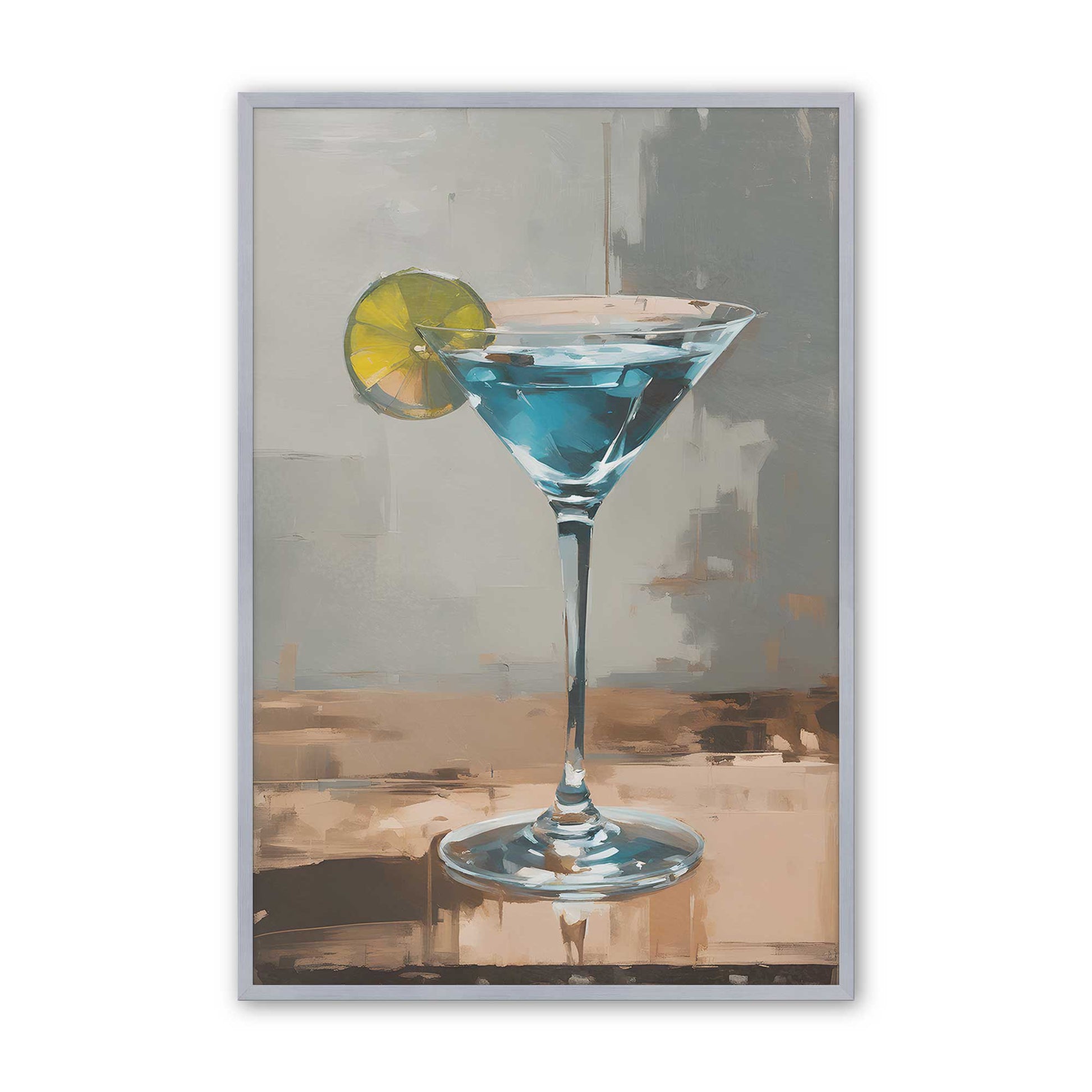 [Color:Polished Chrome], Picture of art in a Polished Chrome frame