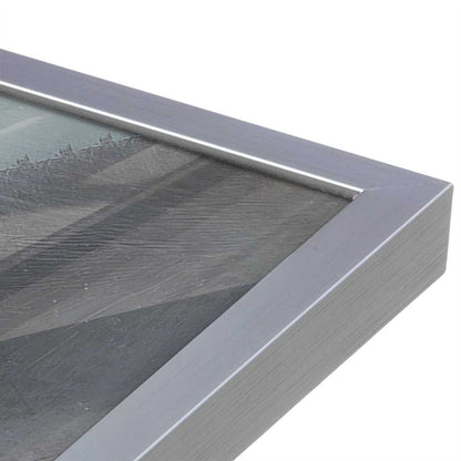[Color:Polished Chrome], Picture of art in a Polished Chrome frame at an angle