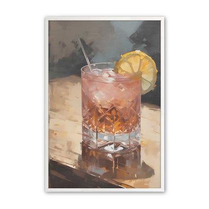[Color:Opaque White], Picture of art in a Opaque White frame