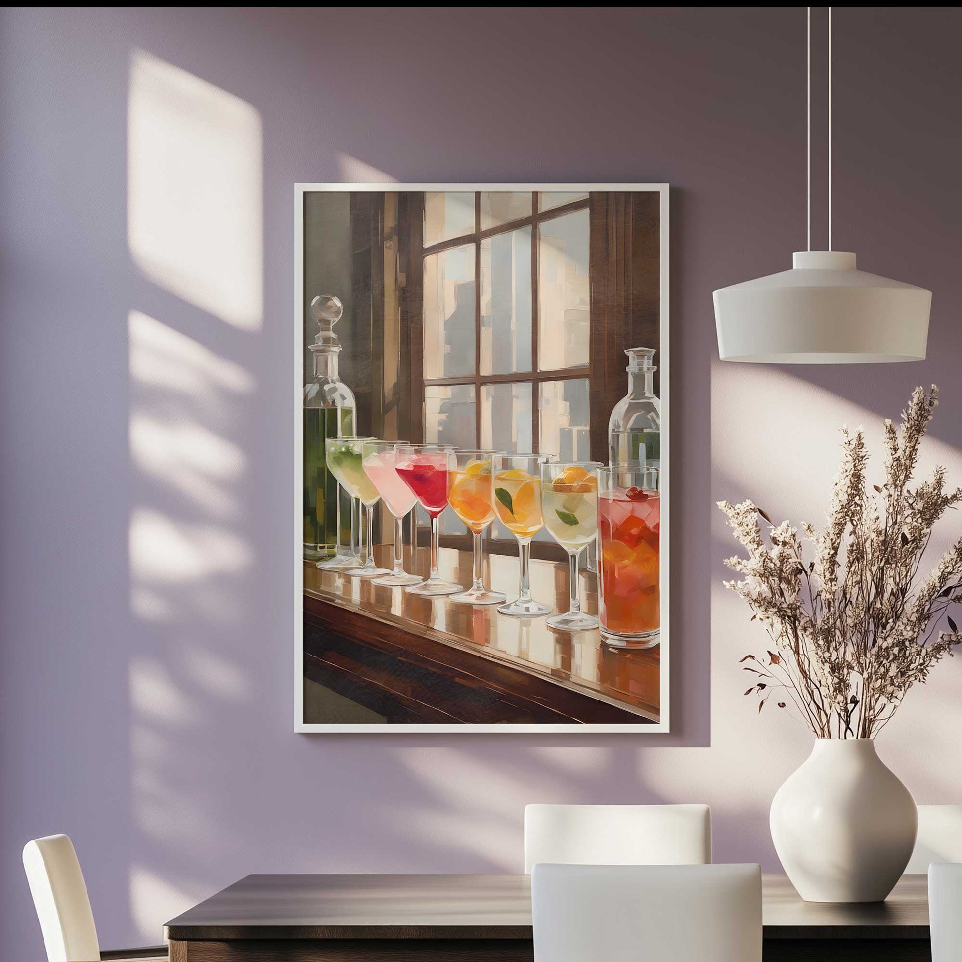 Picture of art in a room
