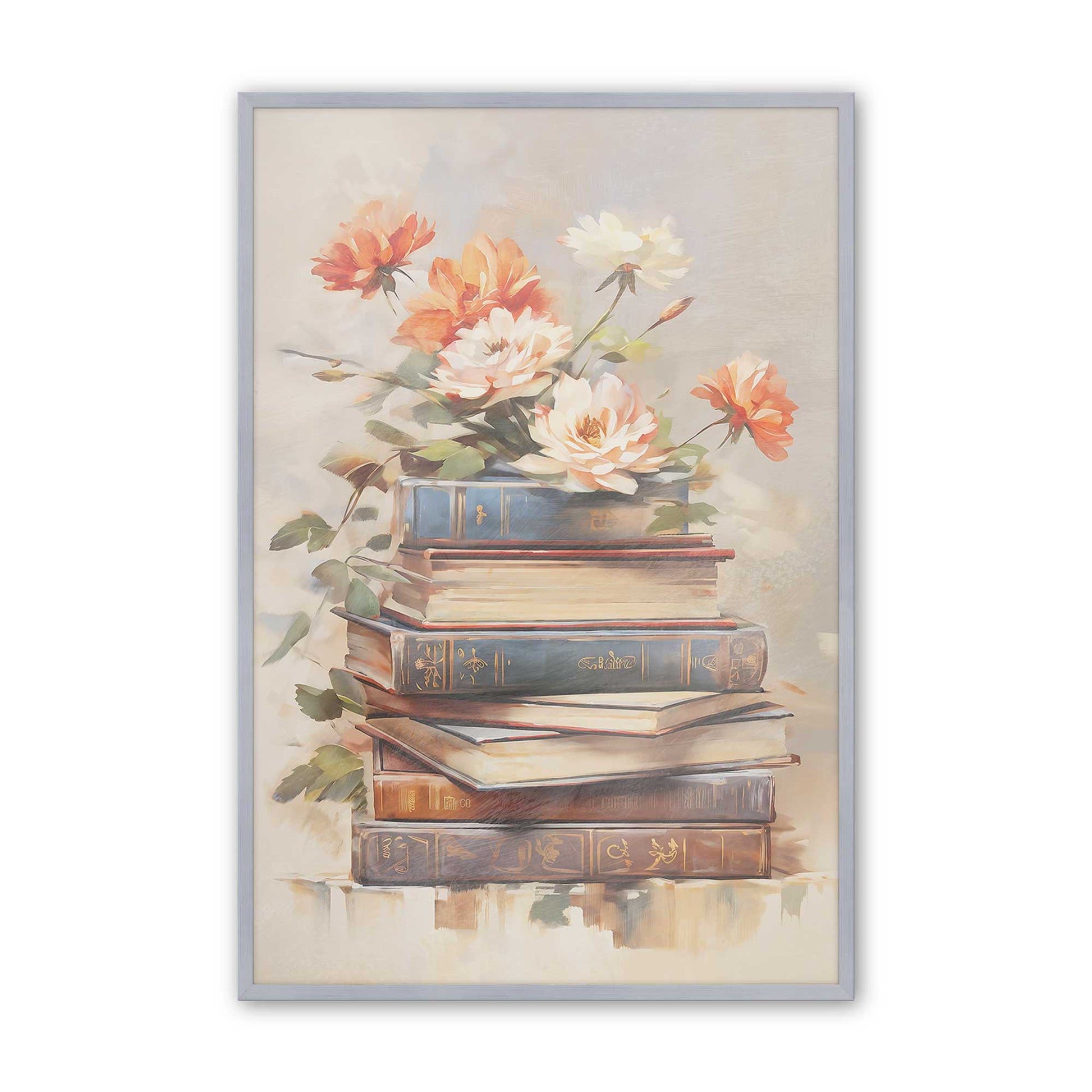 [Color:Polished Chrome], Picture of art in a Polished Chrome frame