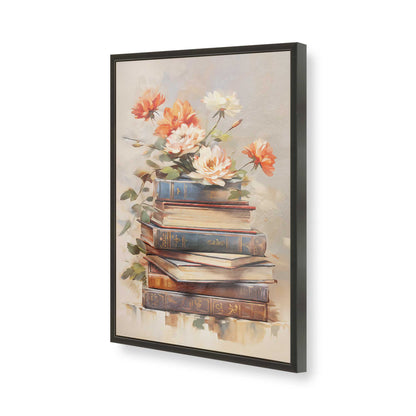 [Color:Satin Black], Picture of art in a Satin Black frame of the corner