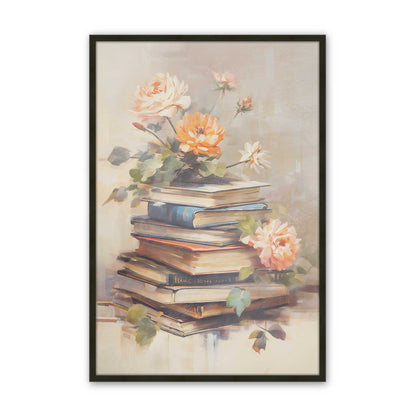 [Color:Satin Black], Picture of art in a Satin Black frame
