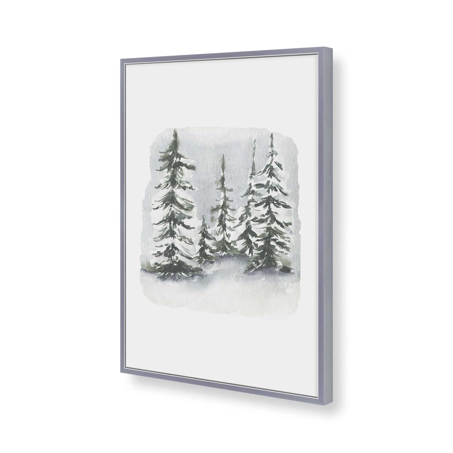 [Color:Polished Chrome], Picture of art in a Polished Chrome frame of the corner