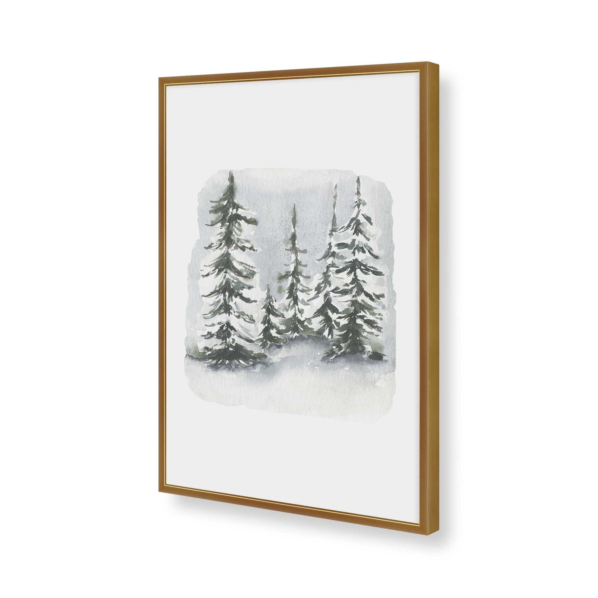 [Color:Polished Gold], Picture of art in a Polished Gold frame of the corner