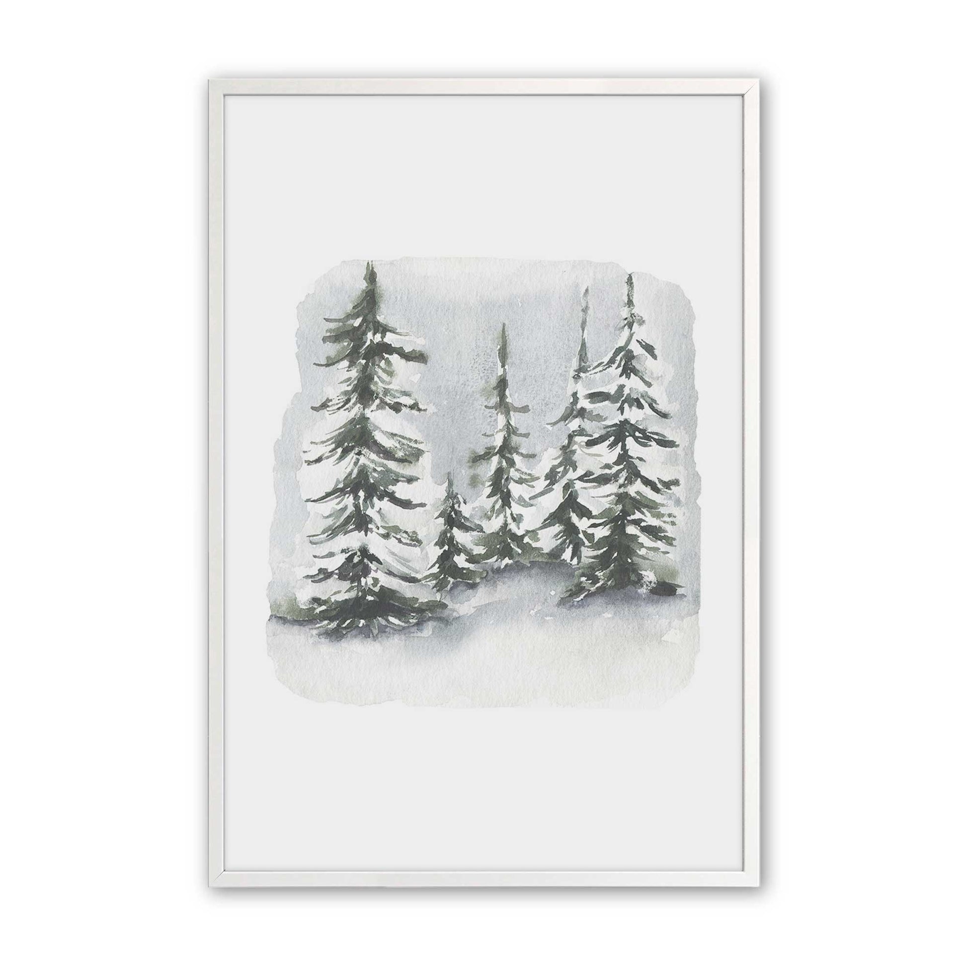 [Color:Opaque White], Picture of art in a Opaque White frame