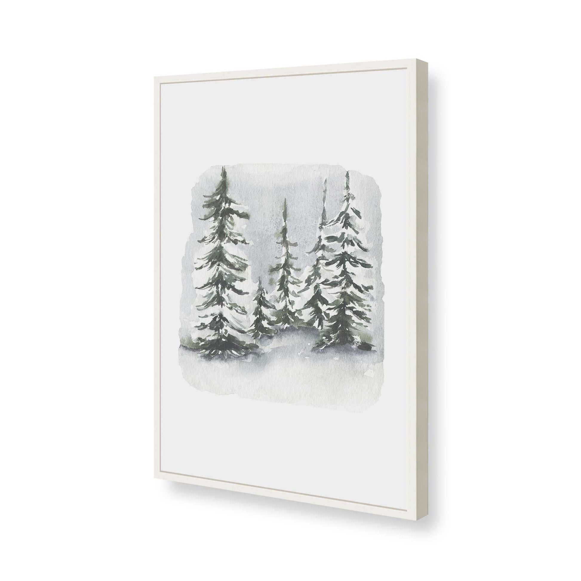 [Color:Opaque White], Picture of art in a Opaque White frame of the corner
