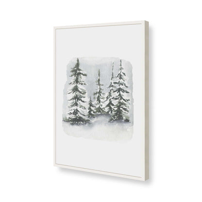 [Color:Opaque White], Picture of art in a Opaque White frame of the corner