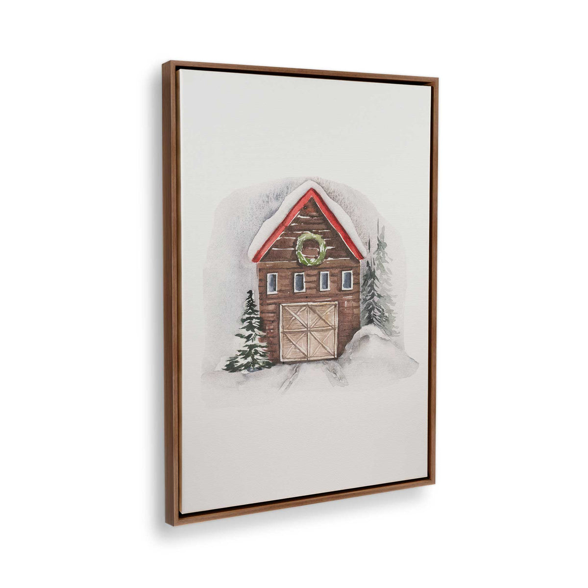 [Color:Walnut], Picture of the corner of the art