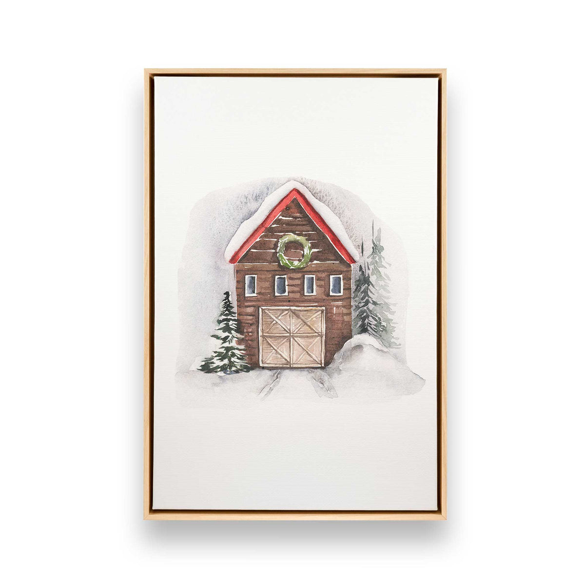 [Color:American Maple], Picture of art in a American Maple frame