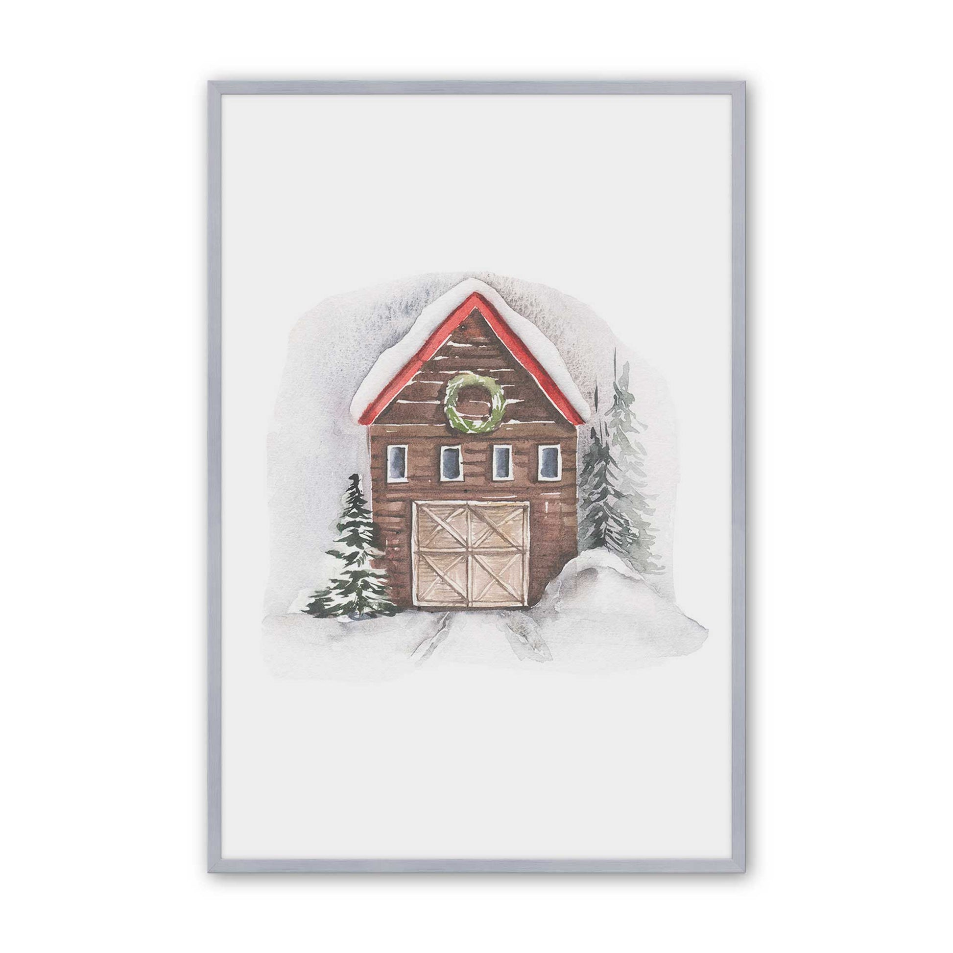 [Color:Polished Chrome], Picture of art in a Polished Chrome frame
