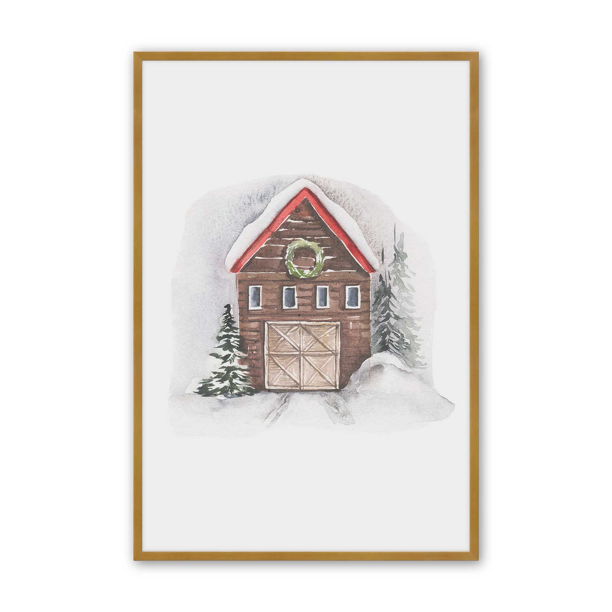 [Color:Polished Gold], Picture of art in a Polished Gold frame