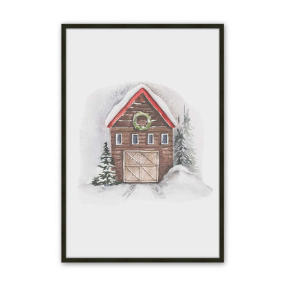 [Color:Satin Black], Picture of art in a Satin Black frame